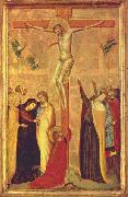 Bernardo Daddi Crucifixion oil painting on canvas